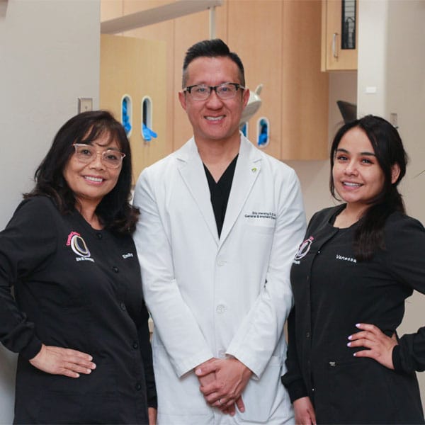 Dr. Eric W. Hwang, DDSwith his team members - Dentist Chandler