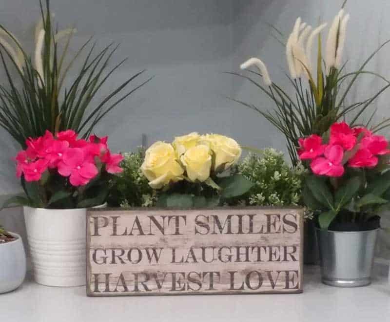 dentistry with flowers